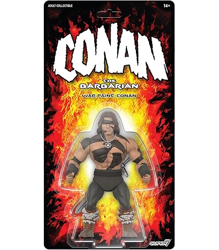 Amazon.com: Super7 Conan The Barbarian Vintage Figures Wave 02